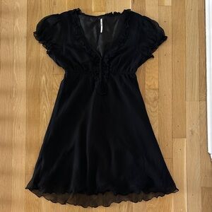 Elegant Black Women's Dress